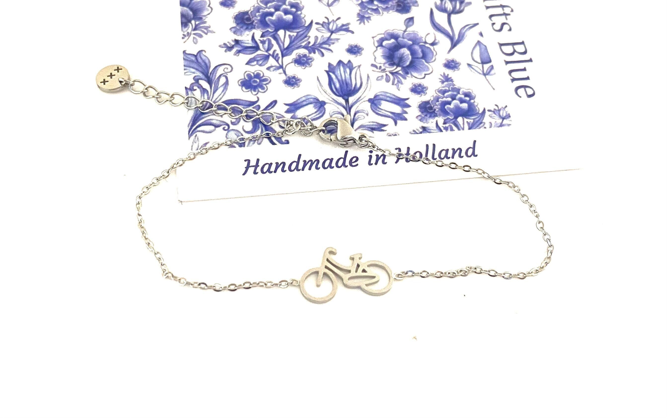 Armband Fahrrad silber