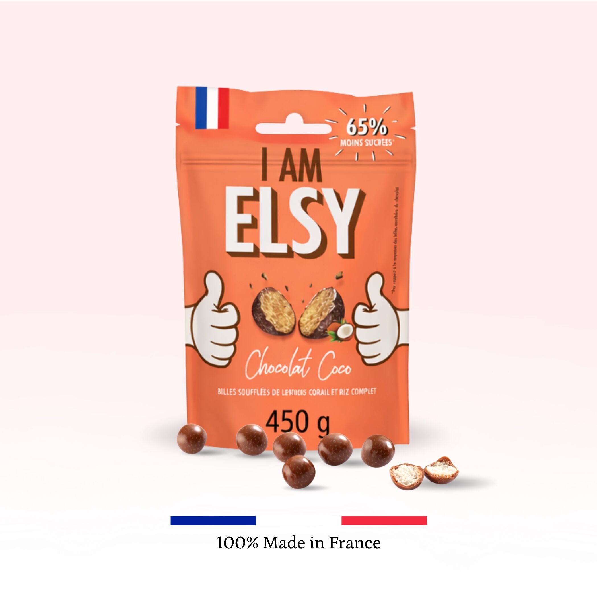 Sachet 450g - Billes Chocolat Coco x1