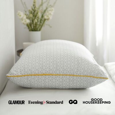 La mejor almohada de espuma viscoelástica híbrida para dolores de cuello y hombros