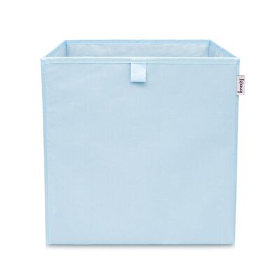 Light blue storage box, compatible with IKEA KALLAX Lifeney shelf