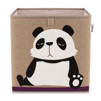 Boîte de rangement en tissu pour enfant "panda", compatible Ikea Kallax Lifeney