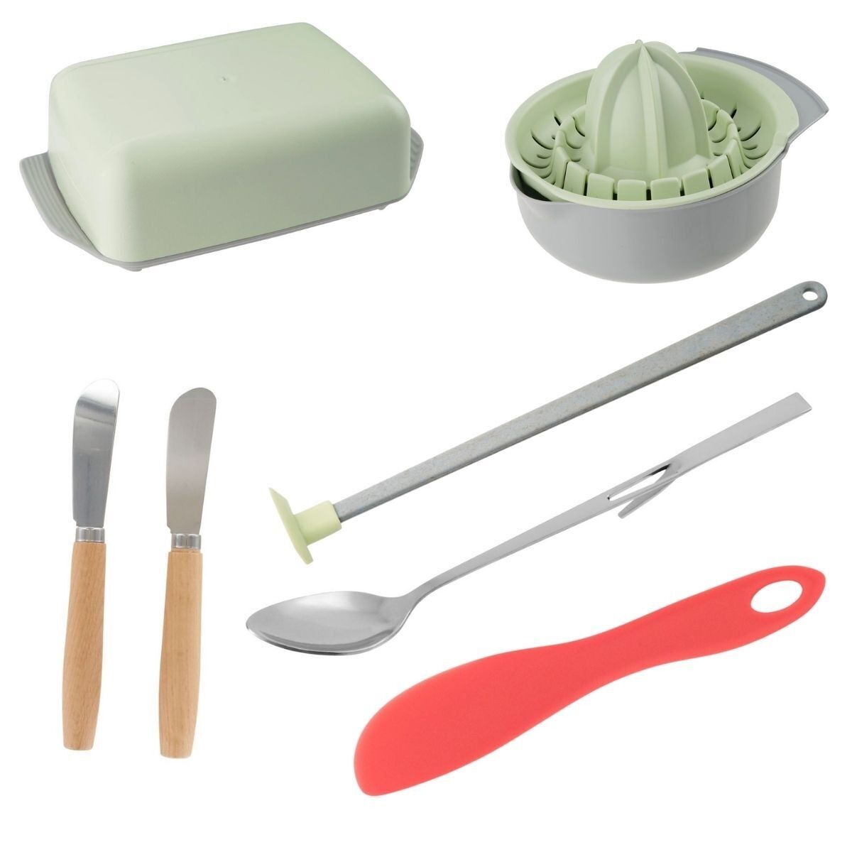 Set of 6 Fackelmann special breakfast utensils