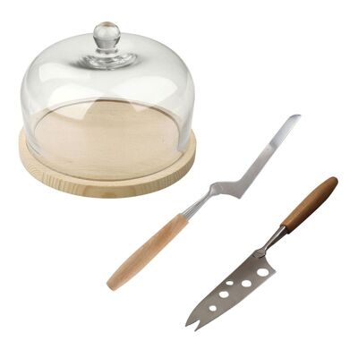 Special set for cutting and presenting Fackelmann cheese