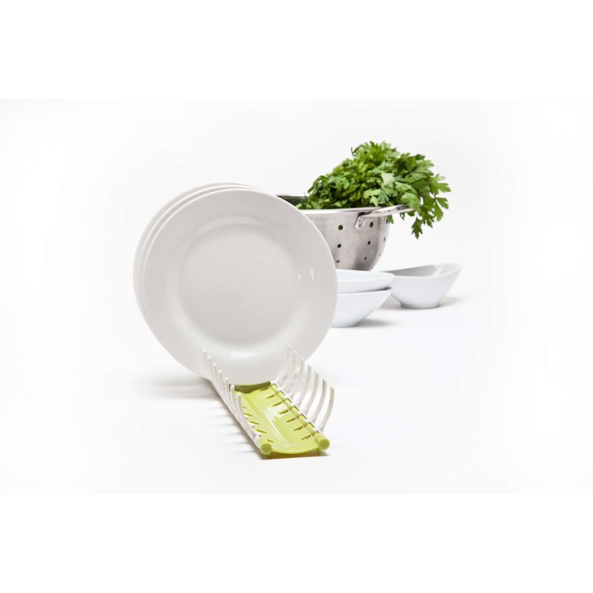 Scolapiatti pieghevole in plastica Fackelmann Tecno