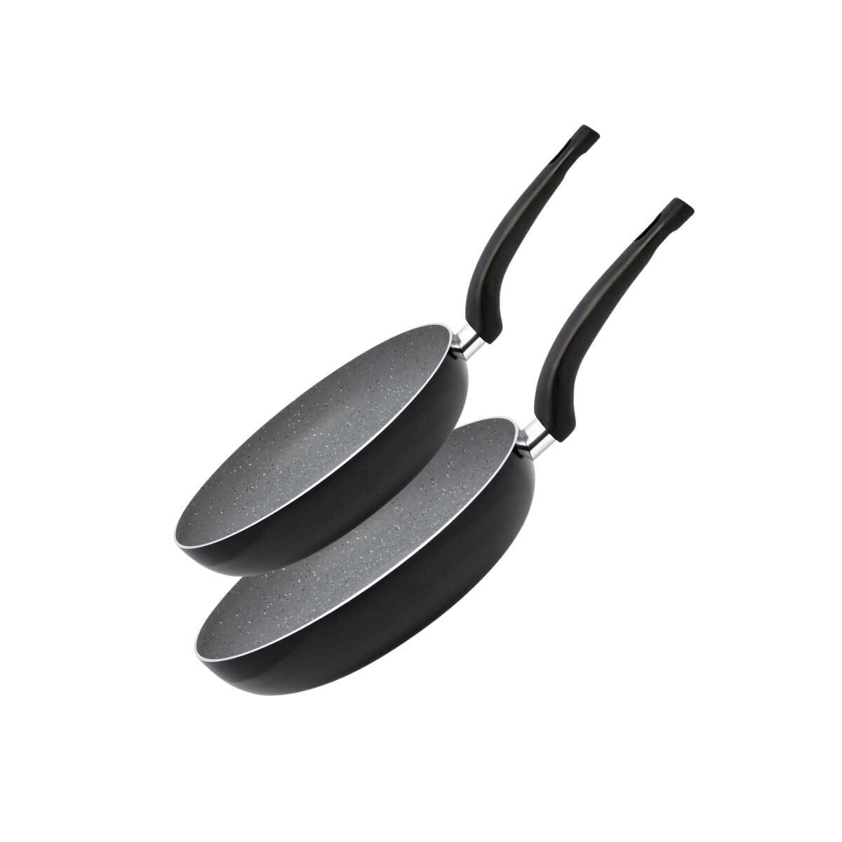 Set di due padelle in alluminio pressato 28 cm e 24 cm Elo Dolomit