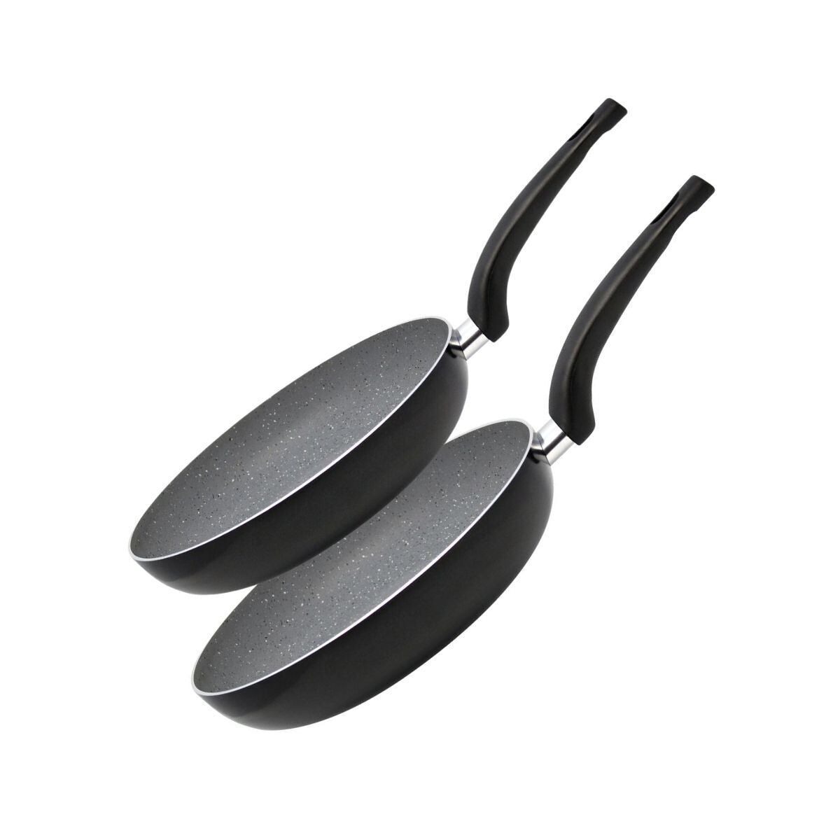 Set 2 padelle in alluminio pressato 28 cm e 32 cm Elo Dolomit