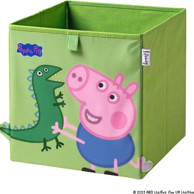 Scatola portaoggetti verde dinosauro compatibile Kallax Lifeney Peppa Pig