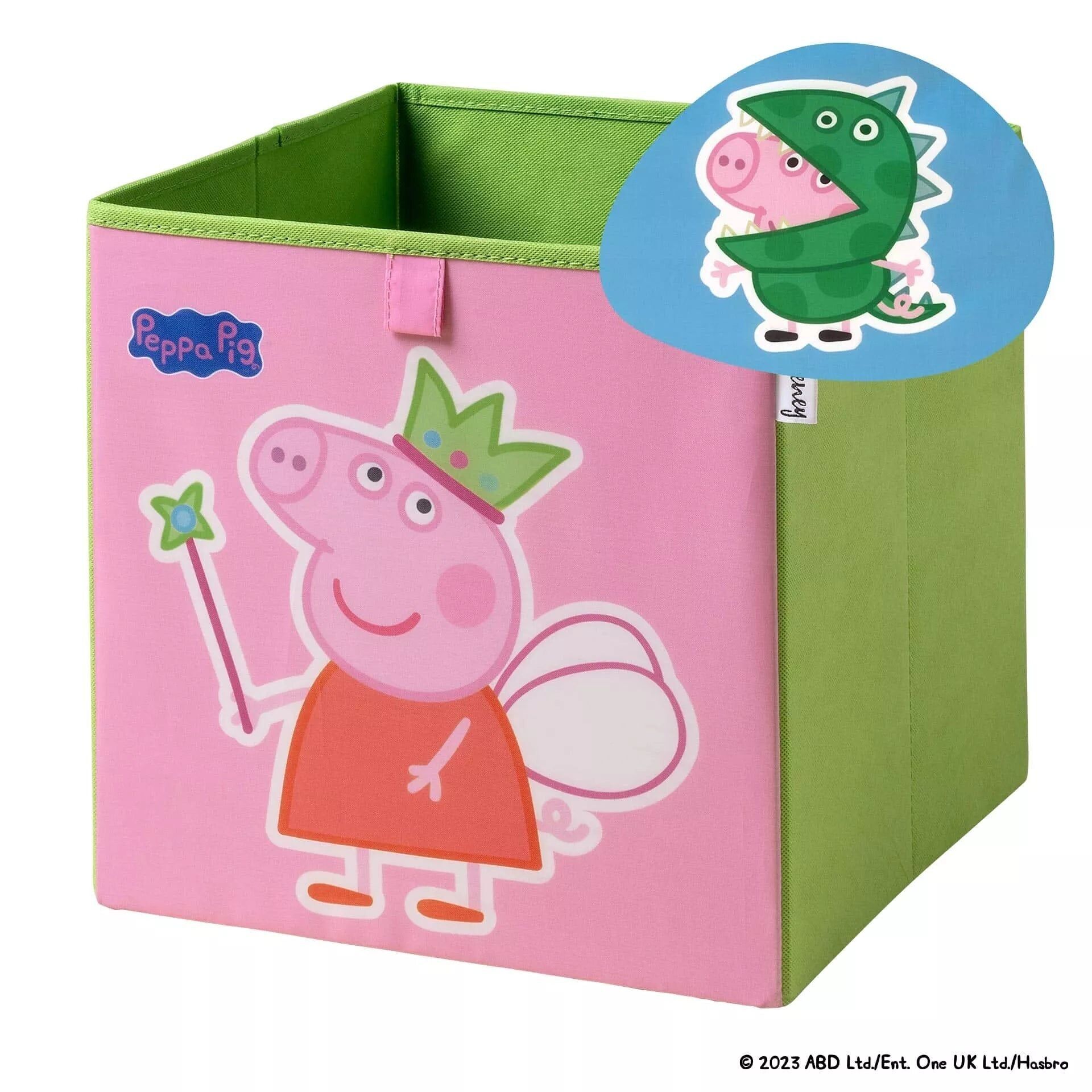 Peppa Fairy Aufbewahrungsbox 2 Seiten kompatibel mit Kallax Lifeney Peppa Pig