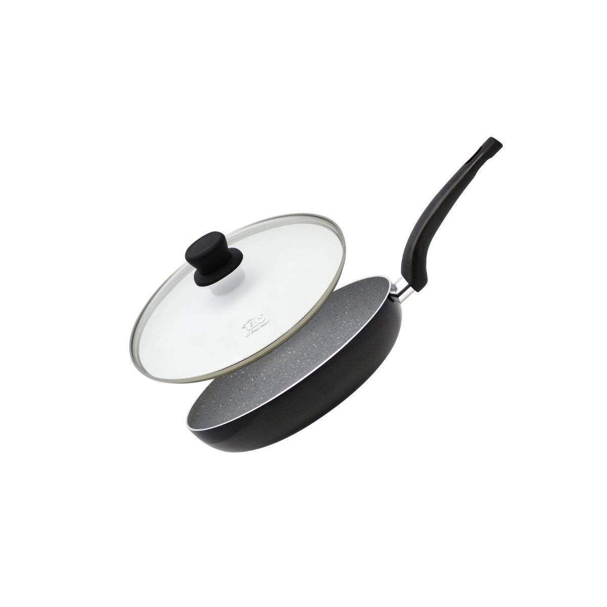 Padella Elo Dolomit da 24 cm in alluminio pressato con coperchio