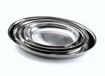 BASIC KITCHEN Plateau ovale profond 25cm COOKINI-HTXA5606-CX 7 2