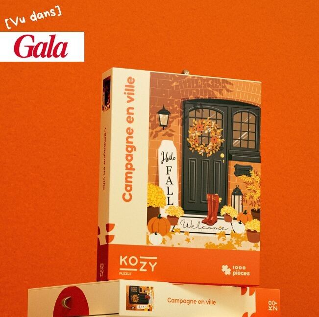 Designer-Puzzle 1000 Teile – Landschaft in der Stadt