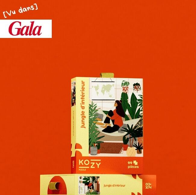 Puzzle de diseño de 99 piezas - Selva interior