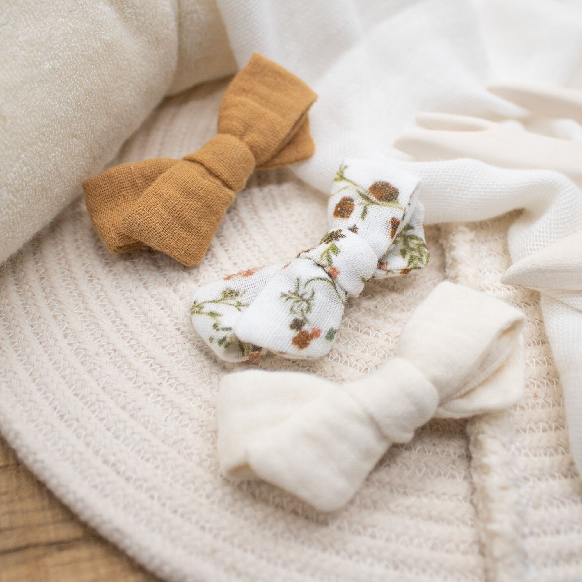 Set of 3 autumn-style bows