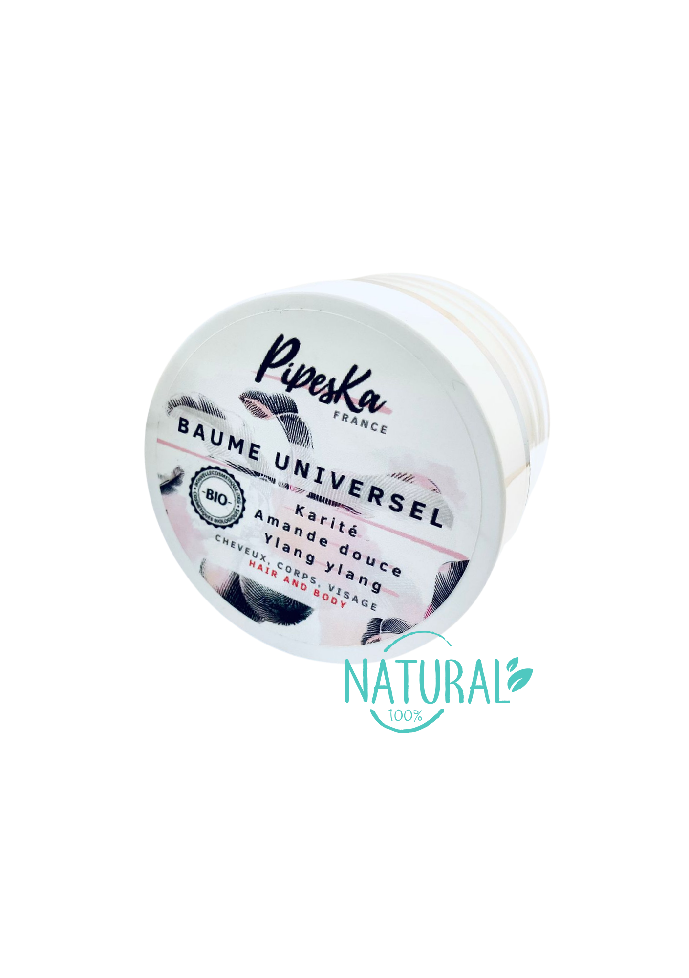 Organic Universal Balm – 100% Natural Multi-Purpose Care · Face, Body & Hair