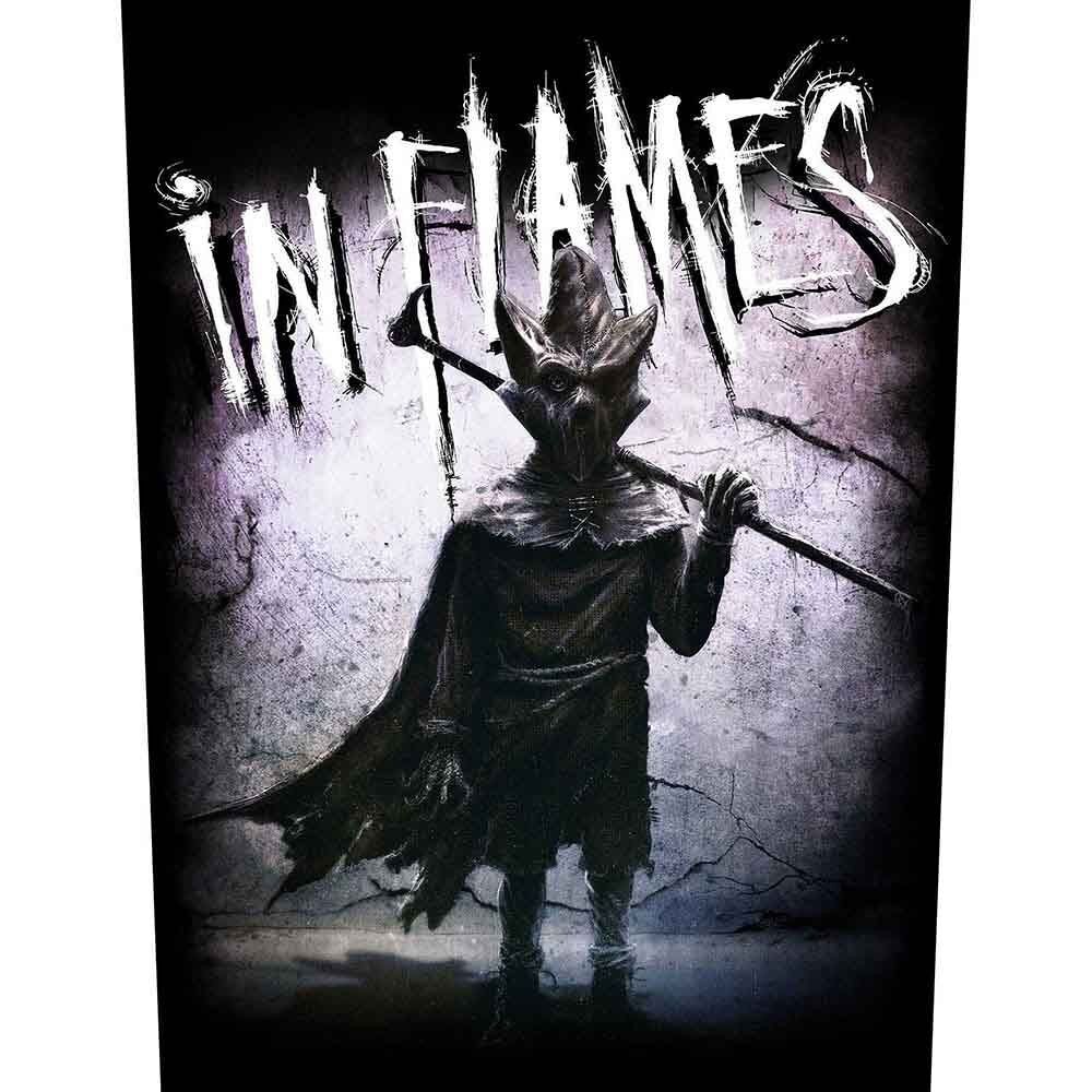 In Flames Patches - Woven Sew On - The Mask