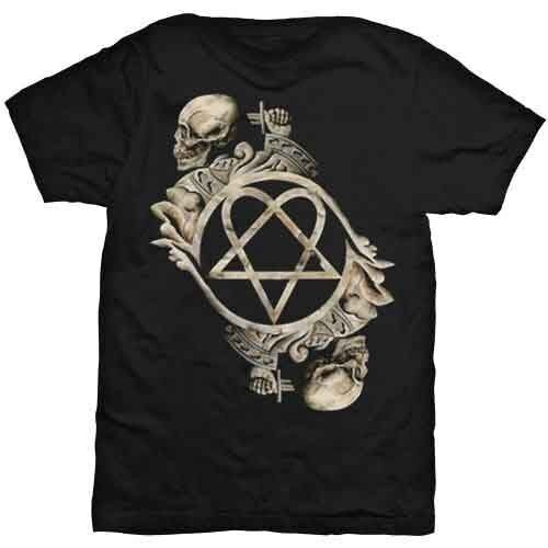 HIM T-Shirt - Knochenskulptur