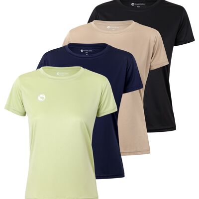 Camiseta deportiva ligera para mujer "Light Breeze": transpirable, de secado rápido y elástica