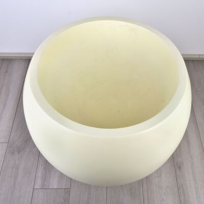 NEVA BEIGE Round pot h: 38cm-HTYE9931 11