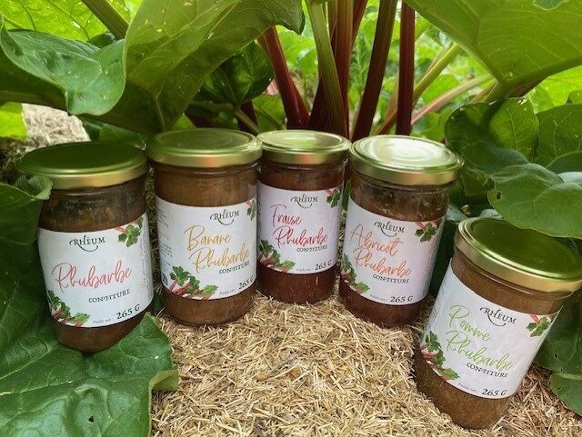 Rhabarber-Birnen-Marmelade