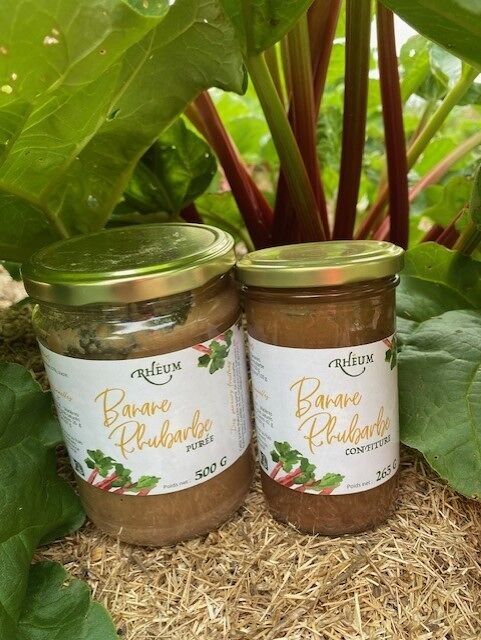 Rhabarber-Bananen-Kompott