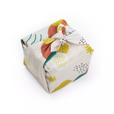 Furoshiki Terra, papel de regalo reutilizable (50 x 50 cm)