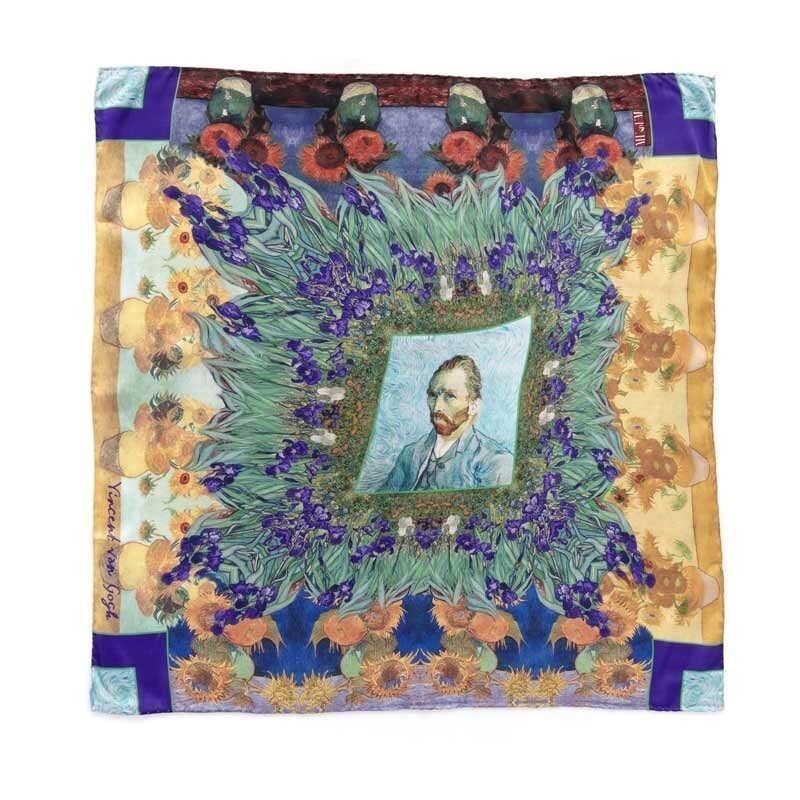 SUNFLOWERS Schal für Damen 70X70