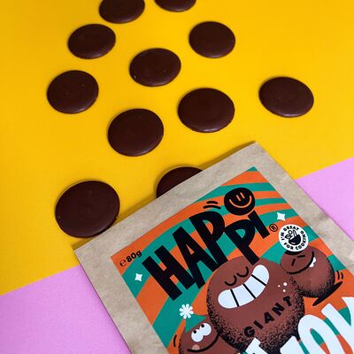 Nouveaux boutons géants en forme de canne à sucre HAPPi 80 g
