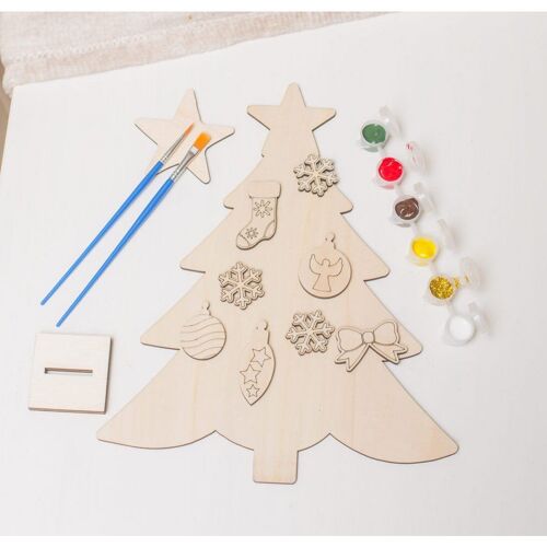 Schilderset | Versier je eigen Kerstboom