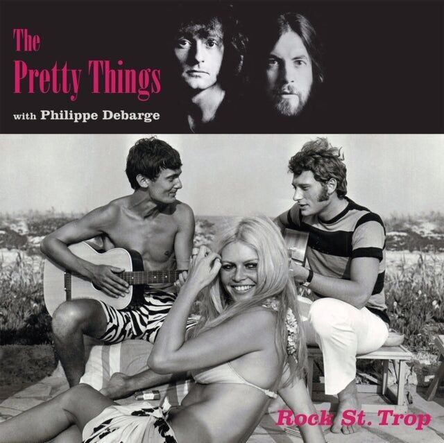 PHILIPPE DEBARGE con il CD The Pretty Things - Rock St.Troppo