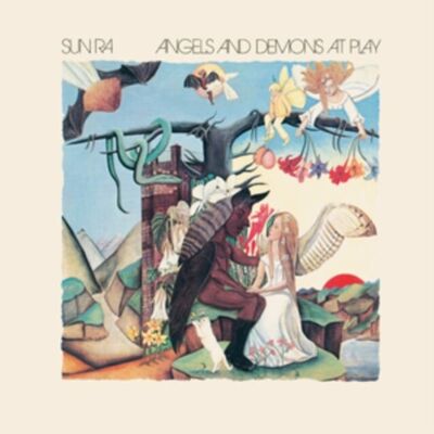Disco de vinilo LP de Sun Ra: Ángeles y demonios en juego (+1 pista extra) (vinilo rojo)