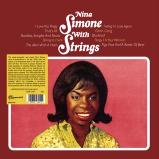 Nina Simone LP - Nina Simone With Strings (Vinile trasparente)