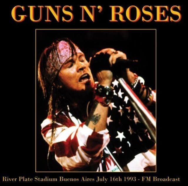 Guns N' Roses LP - River Plate Stadium Buenos Aires 16 luglio 1993 - Fm Broadcast (Vinile giallo)