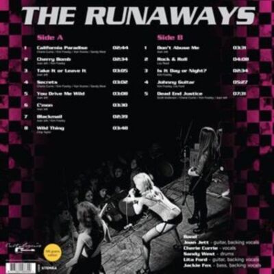 Runaways LP Vinile - The Agora Cleveland 19 76