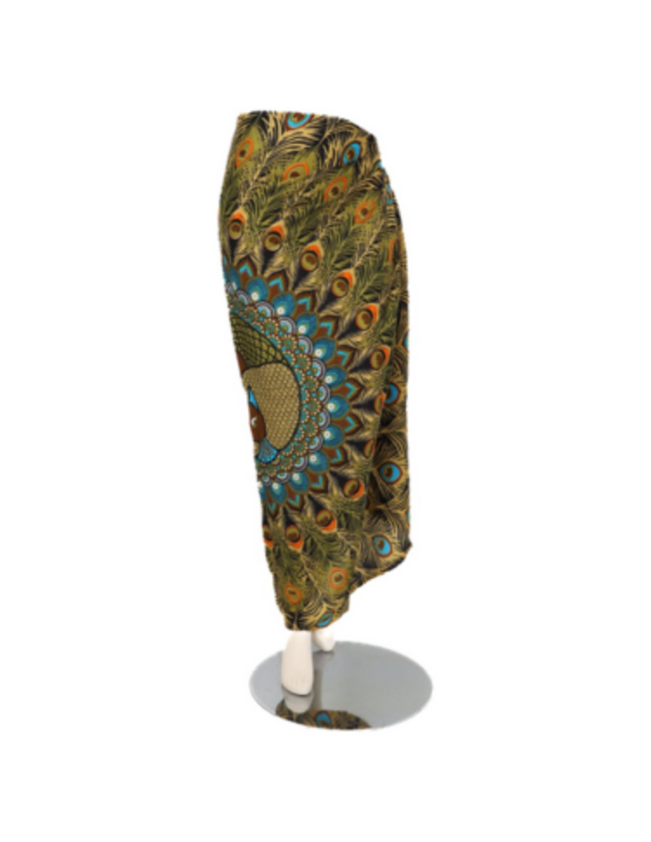 Pareo - 517 - Pavone - Beige&Blu