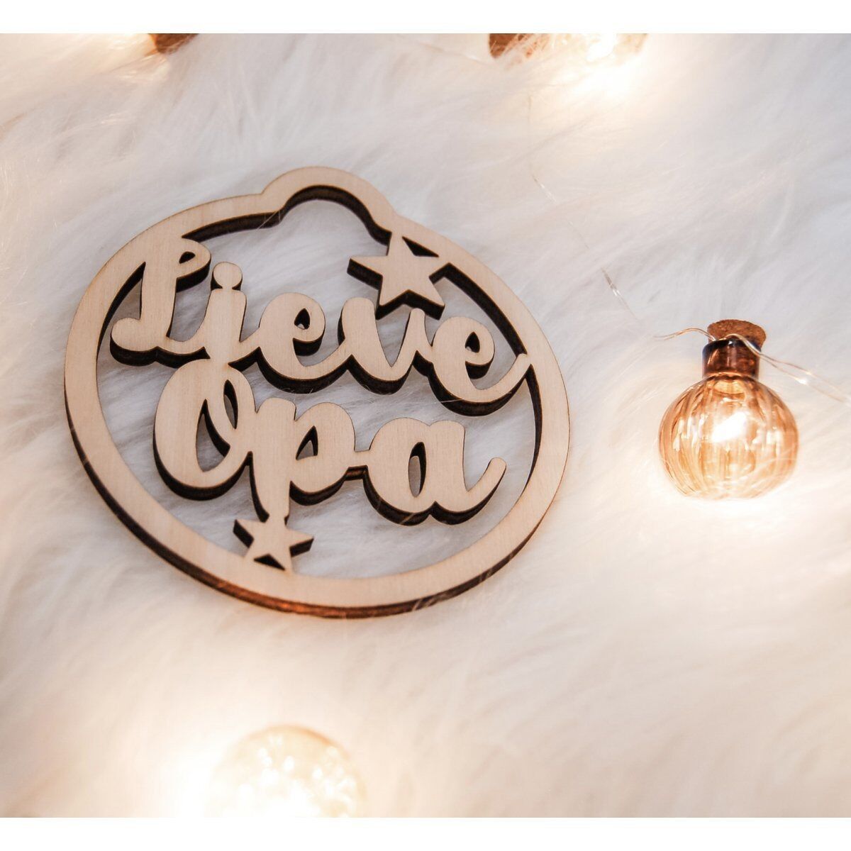 Ritaglia la pallina di Natale | Caro nonno