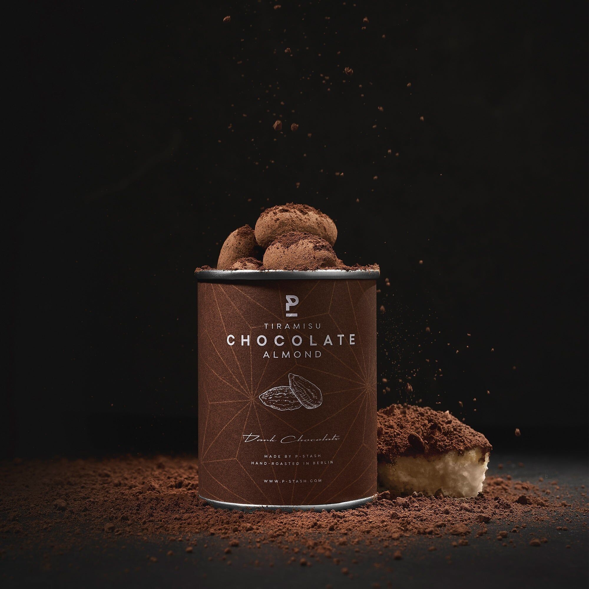 12x Mandorla - Cioccolato Fondente con Tiramisù - Mini 60g