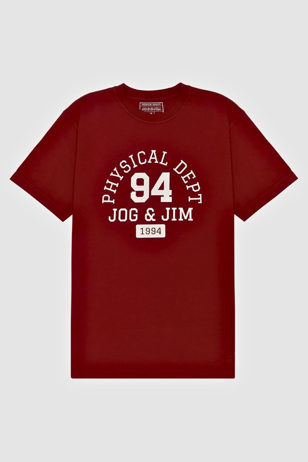 PHYSIKALISCHE ABTEILUNG T-SHIRT BORDEAUX