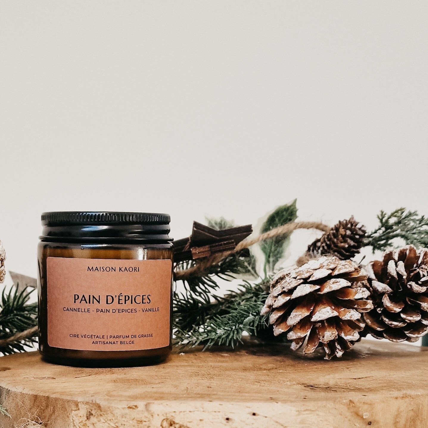 Candela profumata - Pan di zenzero - ambra