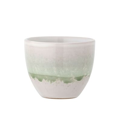 Tasse Paula, Vert, Grès - (D8xH7 cm)
