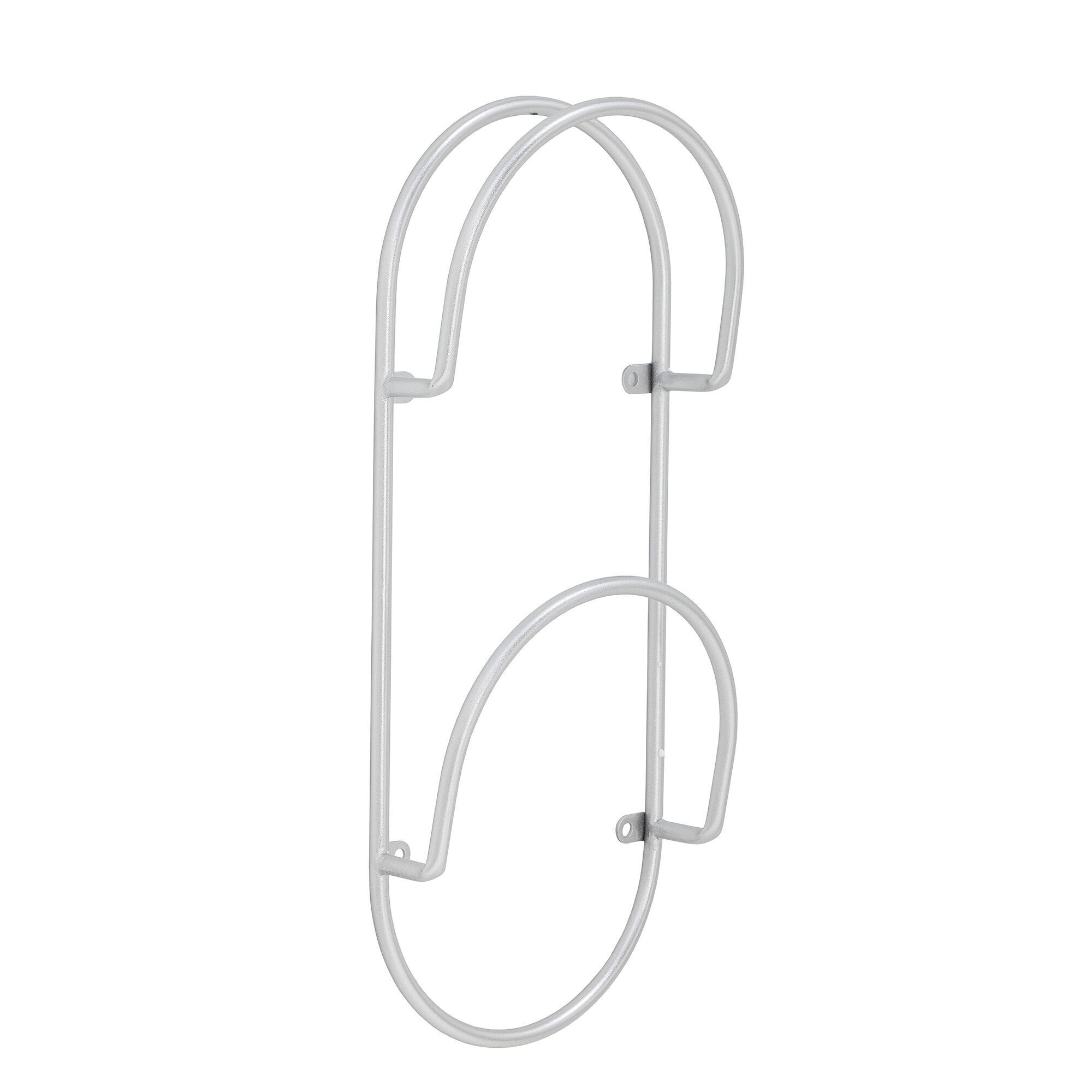 Zeitschriftenhalter Carlton, Silber, Metall - (L21xH51xB8 cm)