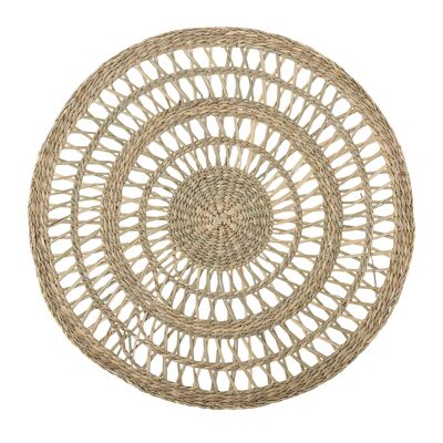 Sete Placemat, Nature, Seagrass - (D38 cm)