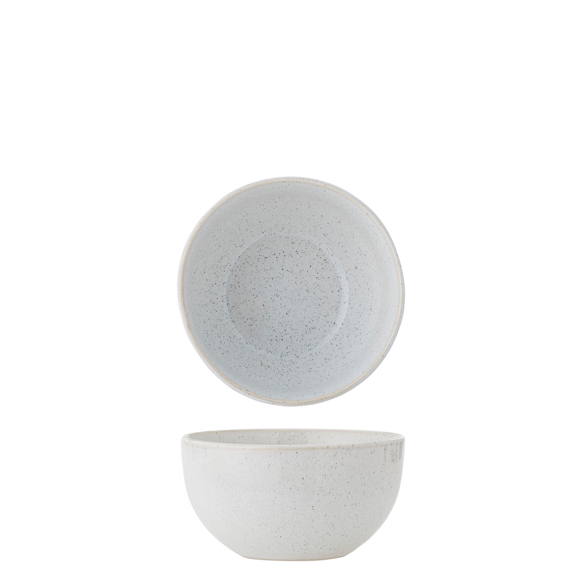 Addison Schüssel, Weiß, Steingut - (T13xH7 cm)