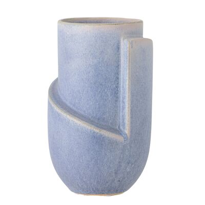 Vaso Norbert, Blu, Gres - (D11,5xH18,5 cm)