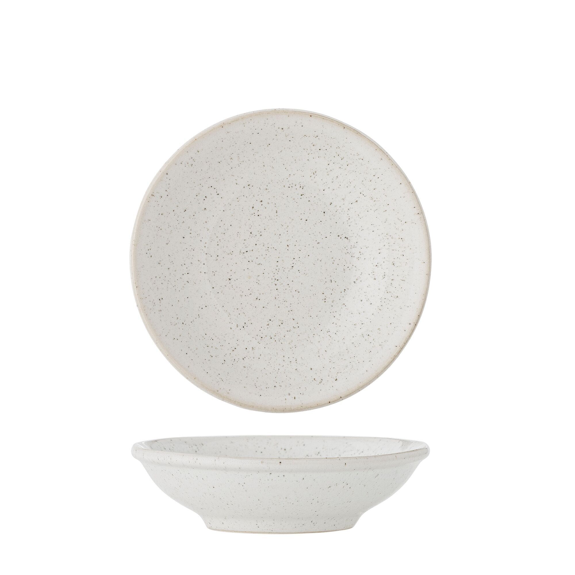 Addison Schüssel, Weiß, Steingut - (T11xH3 cm)
