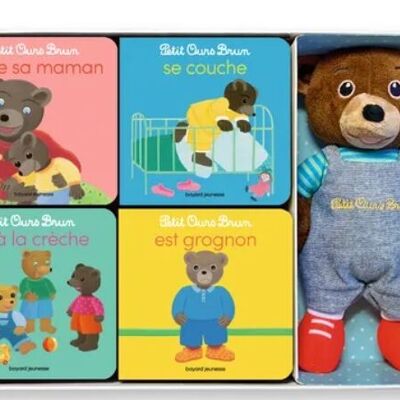 MON COFFRET A HISTOIRES PETIT OURS BRUN