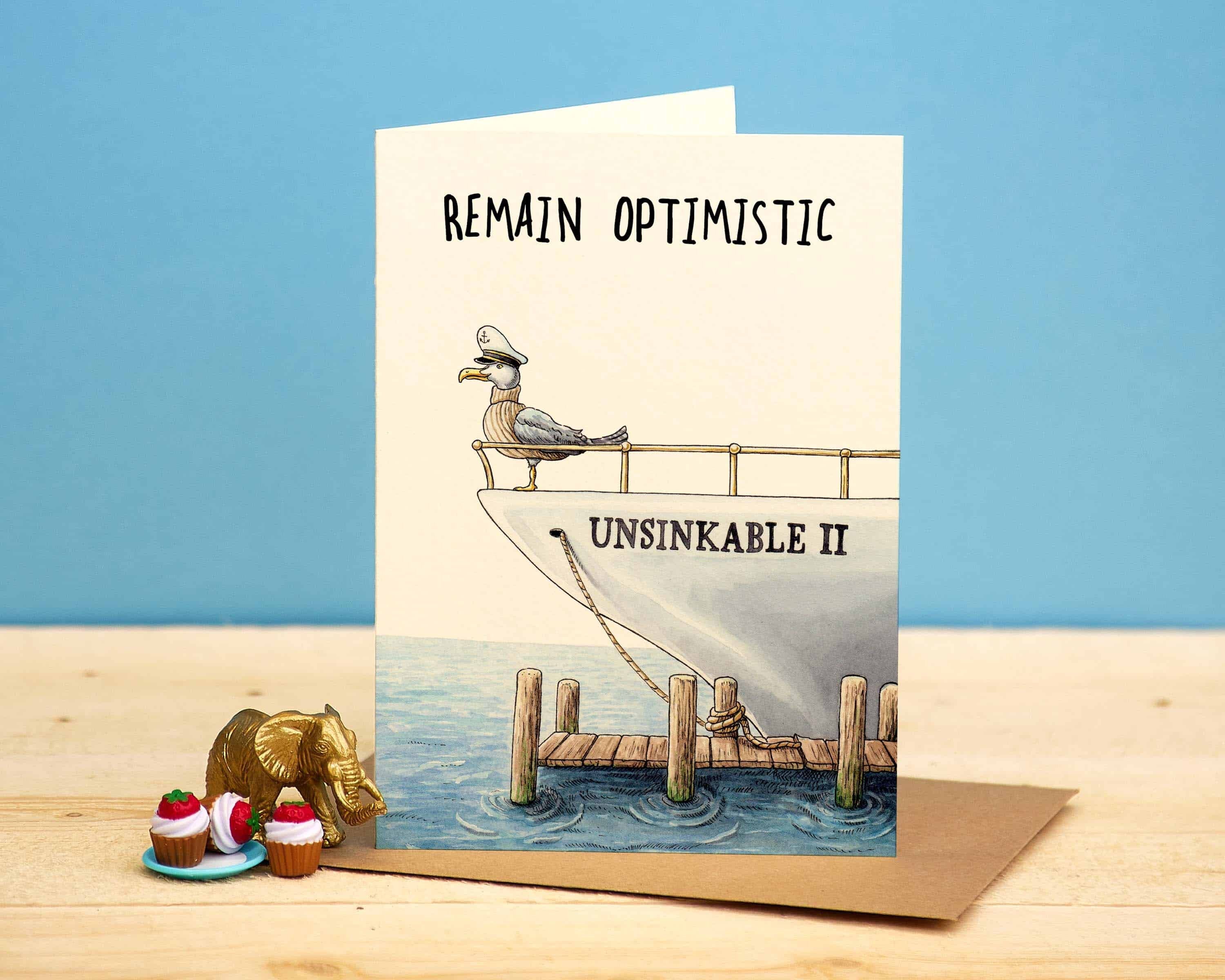 Carta Rimani Ottimista - Carta Sii Positivo