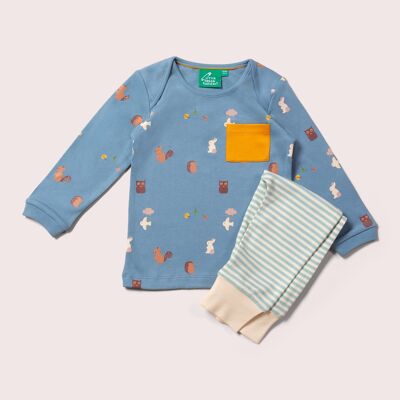 T-shirt e jogger organici Woodland Folk Playset