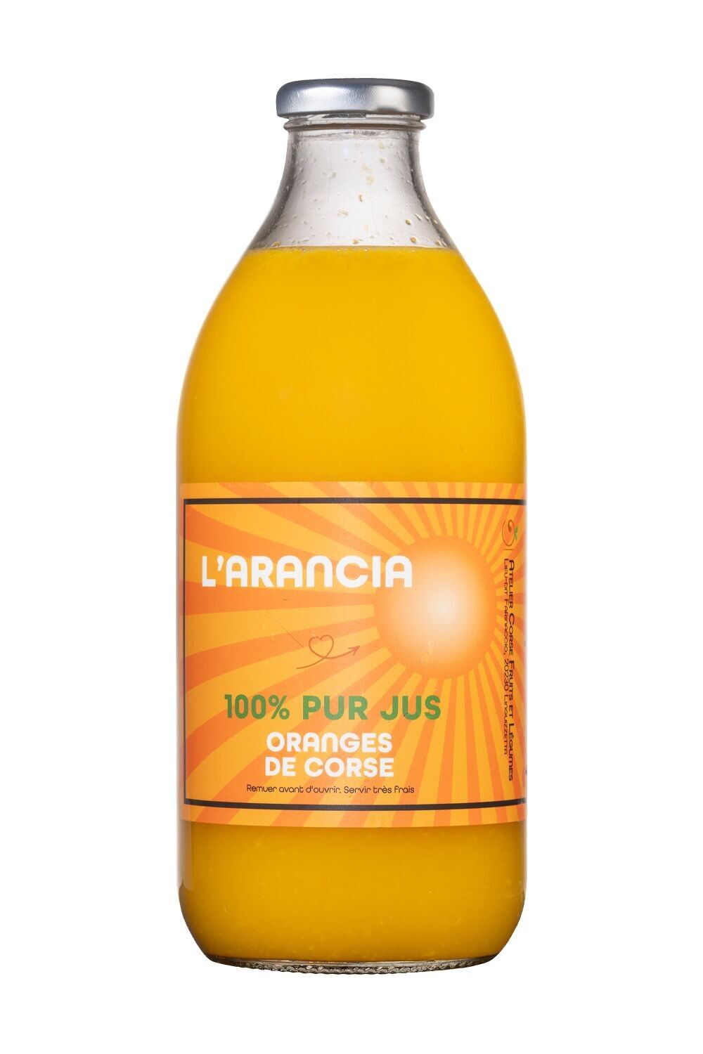 SUCCO PURO D'ARANCIA - L'ARANCIA 1L
