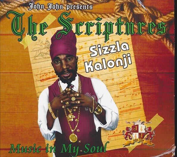 Sizzla  CD -  The Scriptures: Music In My Soul