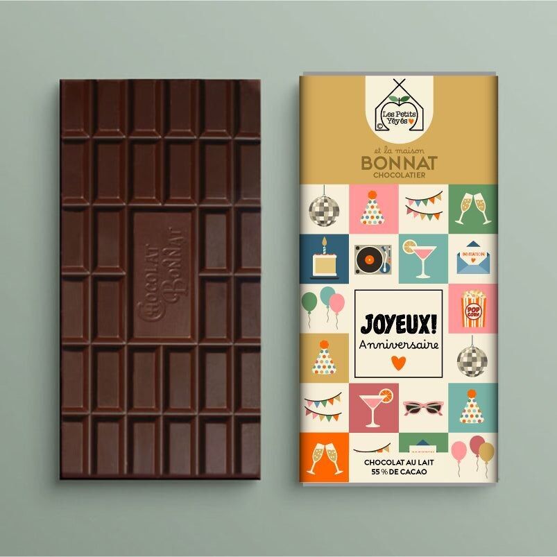 Tavoletta di cioccolato - BUON COMPLEANNO!